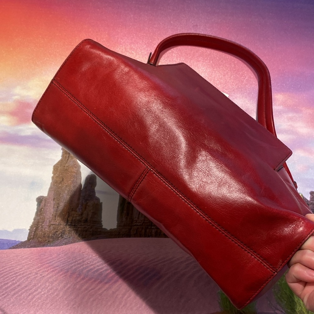 β₯οΈ HOBO leather Satchel Shoulder bag. - Picture 8 of 16